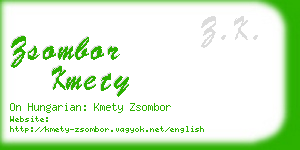 zsombor kmety business card